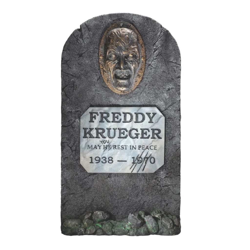 Rest In Peace Freddy Krueger Tombstone
