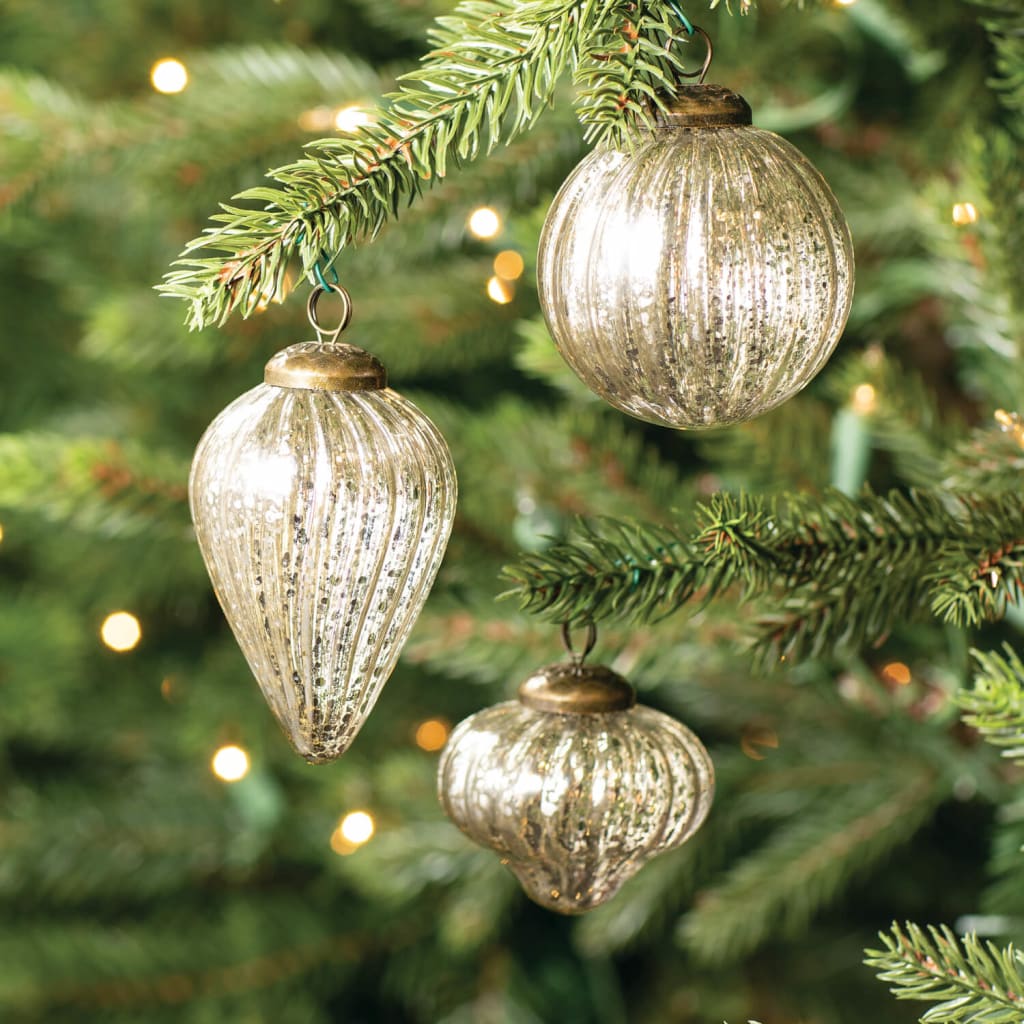 Mini Shapes Ornament (Set of 3) Christmas Decoration -