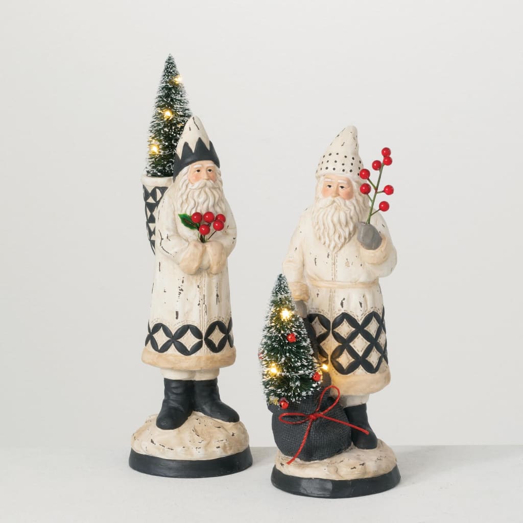 LED Belsnickel Santa Christmas Decoration - Christmas Indoor